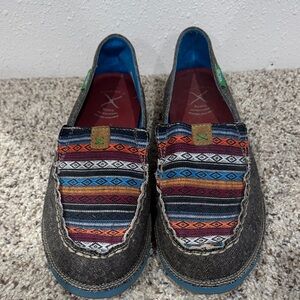 Twisted X Loafer Stripe ECO TWX Multi WCL0005 Dust/Multi Antibacterial size 1OM
